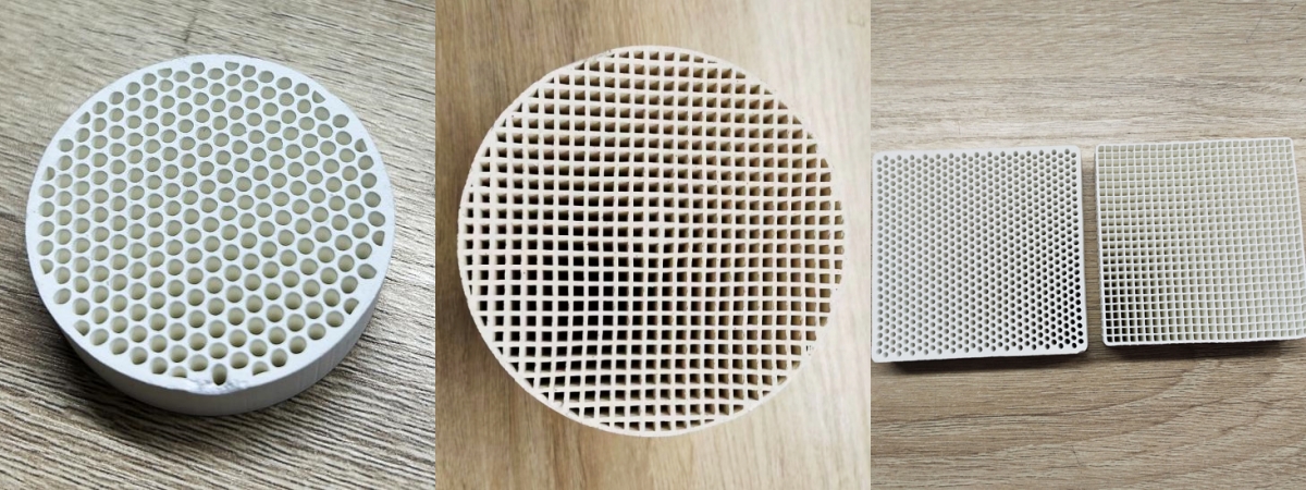 Details Of Honeycomb extruded ceramic filter