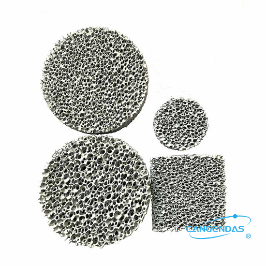 Silicon Carbide Ceramic Foam Filter For Copper And Iron filtration and purification