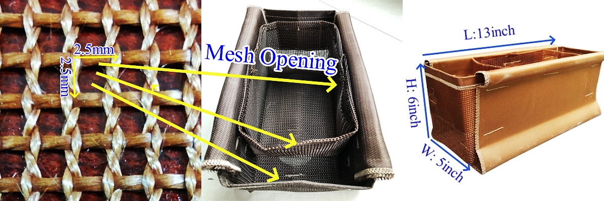 TF combo bag used for aluminium filtration