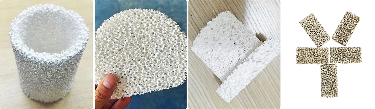 Alumina Ceramic Foam Filter For Molten Aluminium And Alloy