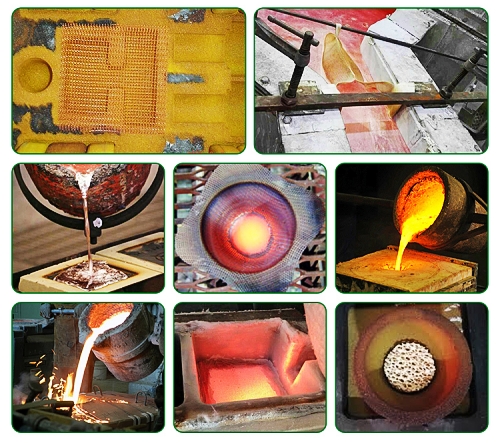 Fiberglass Mesh Filter For Molten Metal Casting