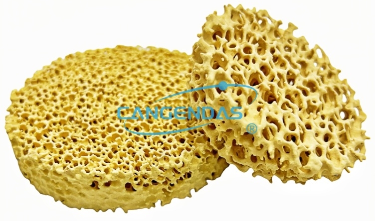 Zirconia ceramic foam filter used for steel casting and large cast iron