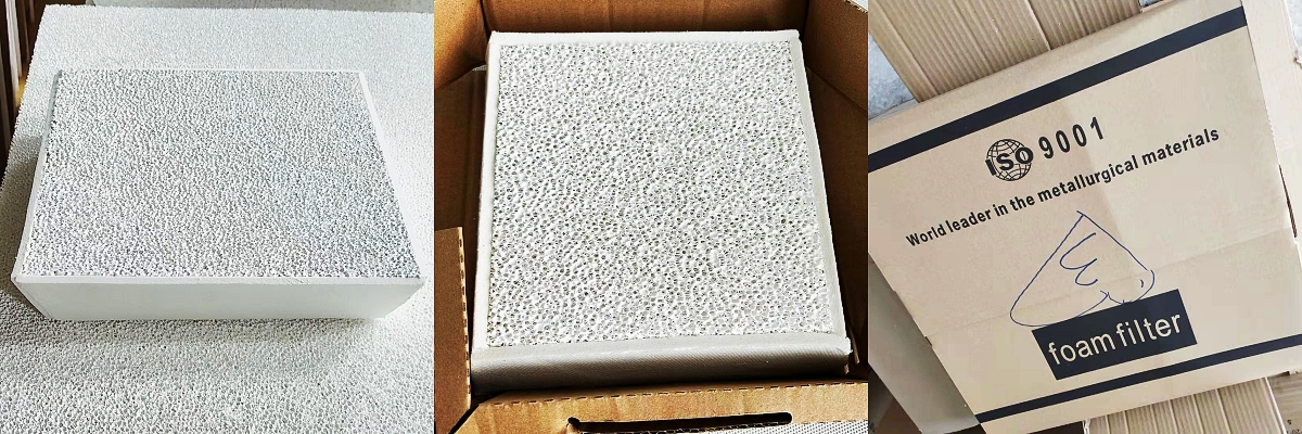 Alumina Ceramic Foam filter is used in kitchen hood exhaust