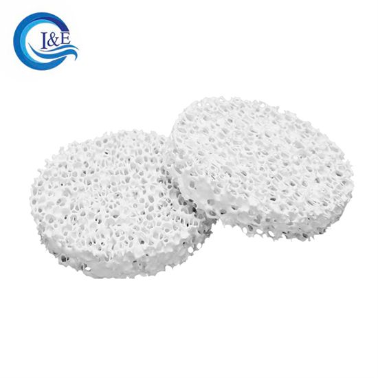 ceramic foam filter material sic/alumina/zirconia/magnesia for