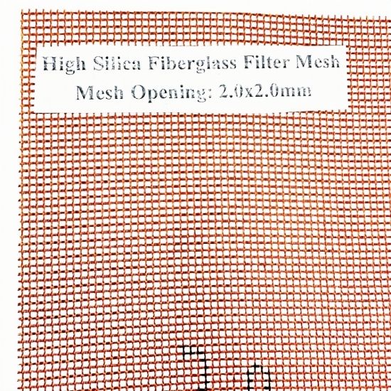 Silica Mesh Filter For Foundry Filtration