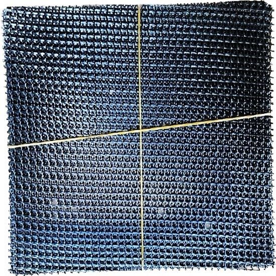 Smokeless odorless flameless Fiberglass Casting Filter Mesh For Aluminum