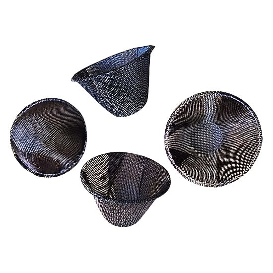 Fiberglass Filtration Mesh Cap/Hat Type For Aluminum Pistons