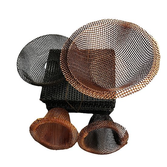 Fiberglass Filtration Mesh Cap/Hat Type For Aluminum Pistons