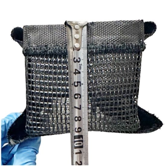 Soft Carbon Fiber Filter Bag For High Precision Aluminum Liquid Filtration