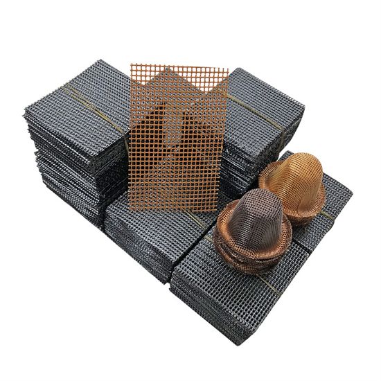 Smokeless Odorless Fiberglass Casting Filter Mesh For Aluminum