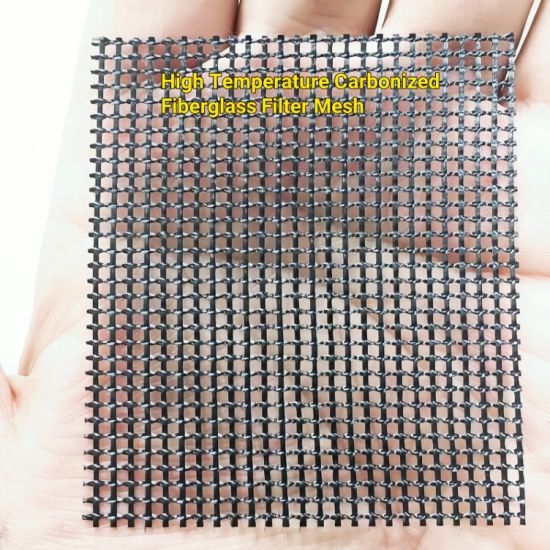 Smokeless Odorless Fiberglass Casting Filter Mesh For Aluminum